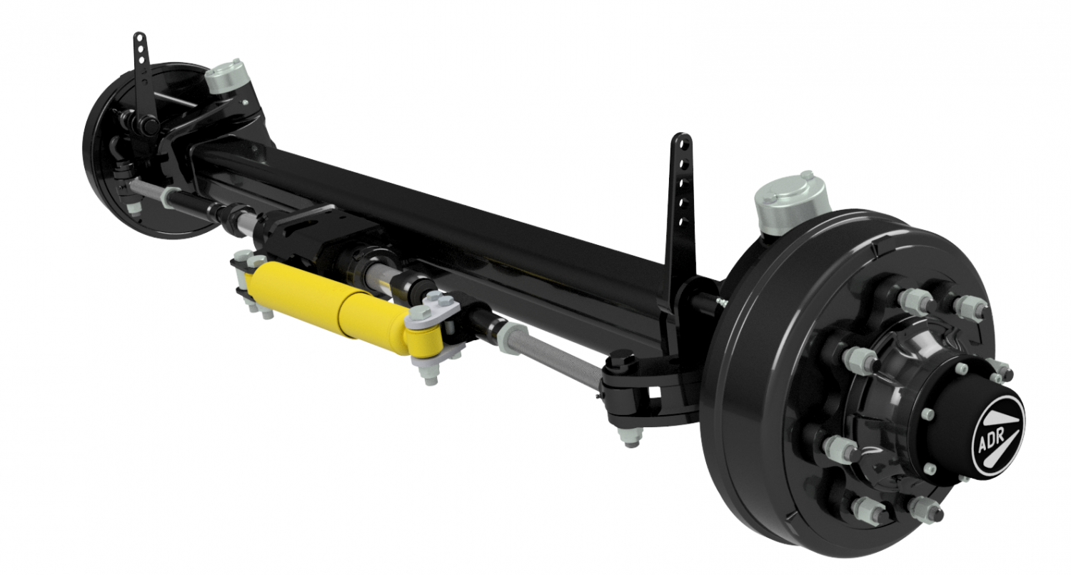 ADR S.p.A. Steering Axles & Mechanical Suspension with Parabolic